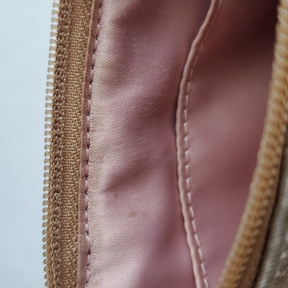 Coach Vintage Y2K Tan Bronze Yellow Classic C Monogram Crossbody Purse - Picture 11 of 12